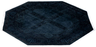 Fine Vibrance, One-of-a-Kind Hand-Knotted Area Rug  - Gray, 5' 1" x 5' 1"