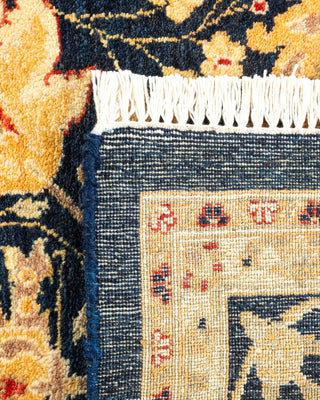 Traditional Hand Knotted Blue Area Rug 4' 8" x 7' 2"