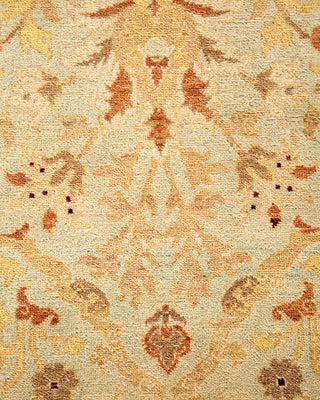 Traditional Hand-Knotted Beige Area Rug 8' 1" x 10' 4"