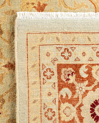 Traditional Hand-Knotted Beige Area Rug 8' 1" x 10' 4"