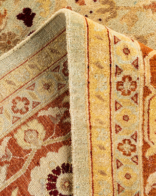 Traditional Hand-Knotted Beige Area Rug 8' 1" x 10' 4"
