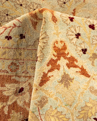 Traditional Hand-Knotted Beige Area Rug 8' 1" x 10' 4"