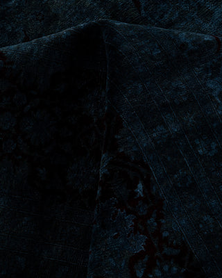 Overdyed Hand-Knotted Gray Area Rug 10' 1" x 20' 5"