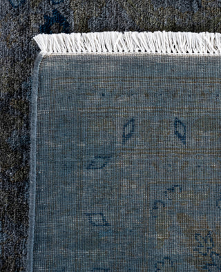 Contemporary Overdyed Wool Hand Knotted Gray Area Rug 8' 1" x 10' 3"