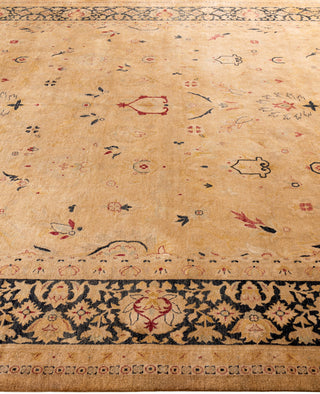 Overdyed One-of-a-Kind Wool Beige Area Rug 8' 3" x 10' 5"