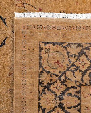 Overdyed One-of-a-Kind Wool Beige Area Rug 8' 3" x 10' 5"