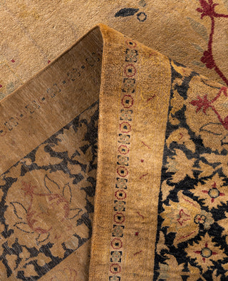 Overdyed One-of-a-Kind Wool Beige Area Rug 8' 3" x 10' 5"