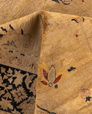 Overdyed One-of-a-Kind Wool Beige Area Rug 8' 3" x 10' 5"