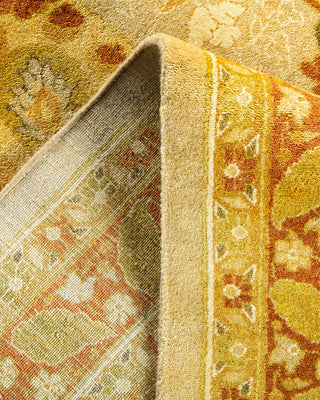 Traditional Hand Knotted Ivory Area Rug 9' 5" x 12' 2"