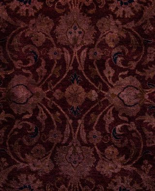 Overdyed One-of-a-Kind Wool Pink Area Rug 3' 0" x 5' 1"