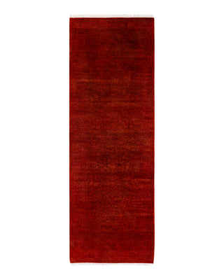 Modern Fine Vibrance Red Runner 2' 8" x 8' 1"