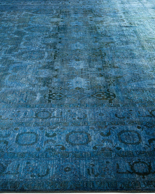 Vibrance, One-of-a-Kind Hand-Knotted Area Rug - Purple, 11' 10" x 14' 9" - Solo Rugs