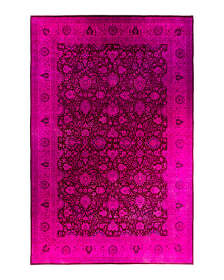 Fine Vibrance, One-of-a-Kind Hand-Knotted Area Rug  - Pink, 12' 0" x 18' 2"