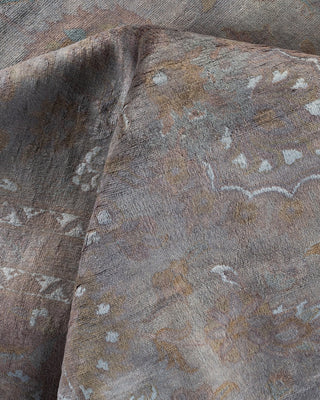 Contemporary Hand Knotted  Gray Area Rug 10' 1" x 13' 10"