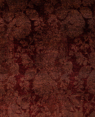 Overdyed One-of-a-Kind Wool Brown Area Rug 7' 10" x 8' 0"