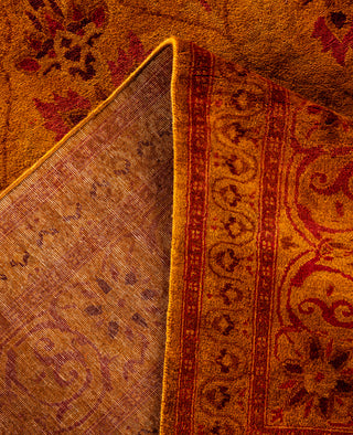 Fine Vibrance, One-of-a-Kind Hand-Knotted Area Rug  - Gold, 6' 1" x 8' 1"