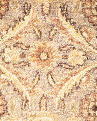 Traditional Hand Knotted Gray Area Rug 6' 3" x 9' 1"