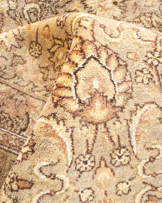 Traditional Hand Knotted Gray Area Rug 6' 3" x 9' 1"