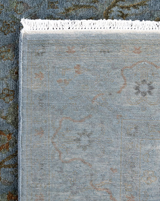 Contemporary Hand-Knotted Overdyed Gray Area Rug 4' 0" x 8' 3"