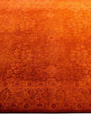 Fine Vibrance, One-of-a-Kind Hand-Knotted Area Rug  - Orange, 4' 2" x 6' 0"