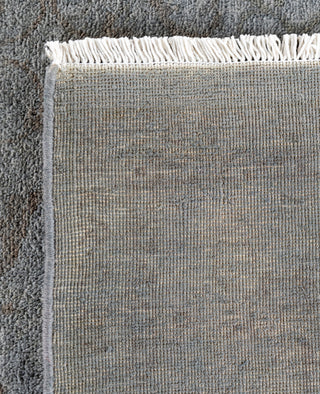 Contemporary Overdyed Wool Hand Knotted Gray Area Rug 8' 1" x 9' 8"