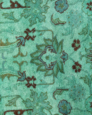 Fine Vibrance, One-of-a-Kind Hand-Knotted Area Rug  - Blue, 4' 3" x 6' 1"