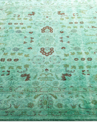 Fine Vibrance, One-of-a-Kind Hand-Knotted Area Rug  - Blue, 4' 3" x 6' 1"