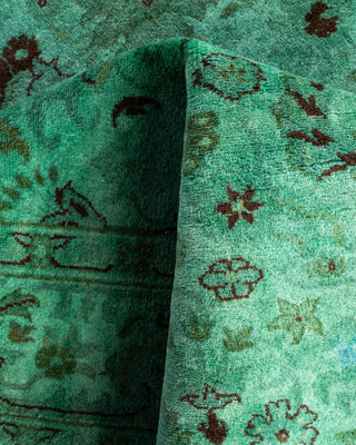 Fine Vibrance, One-of-a-Kind Hand-Knotted Area Rug  - Blue, 4' 3" x 6' 1"
