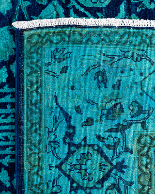 Vibrance, One-of-a-Kind Hand-Knotted Area Rug  - Blue, 5' 2" x 7' 6"