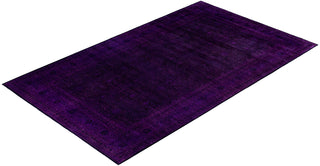 Overdyed One-of-a-Kind Wool Purple Area Rug 10' 0" x 16' 10"