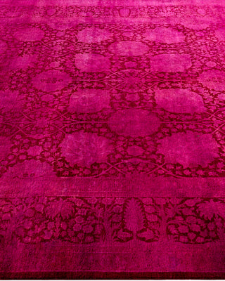 Fine Vibrance, One-of-a-Kind Hand-Knotted Area Rug  - Pink, 6' 3" x 8' 10"
