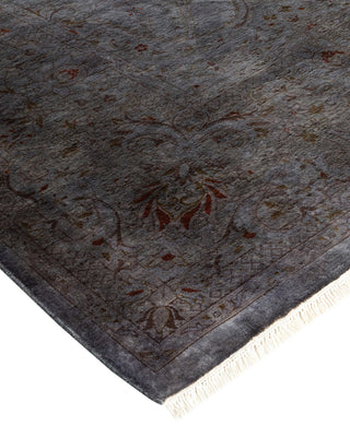 Contemporary Hand Knotted  Gray Area Rug 8' 2" x 10' 2"