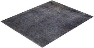 Contemporary Hand Knotted  Gray Area Rug 8' 2" x 10' 2"