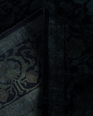 Fine Vibrance, One-of-a-Kind Hand-Knotted Area Rug  - Black, 6' 0" x 9' 2"