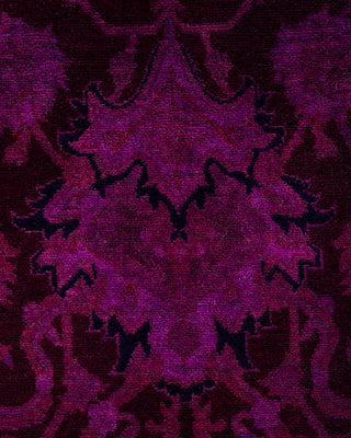 Fine Vibrance, One-of-a-Kind Hand-Knotted Area Rug  - Pink, 6' 0" x 9' 1"