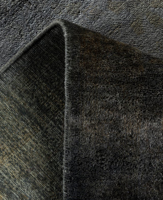 Contemporary Overdyed Wool Hand Knotted Gray Area Rug 6' 2" x 8' 10"