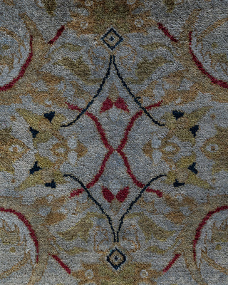 Fine Vibrance, One-of-a-Kind Hand-Knotted Area Rug  - Gray, 8' 3" x 10' 2"