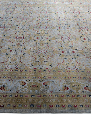 Fine Vibrance, One-of-a-Kind Hand-Knotted Area Rug  - Gray, 8' 3" x 10' 2"