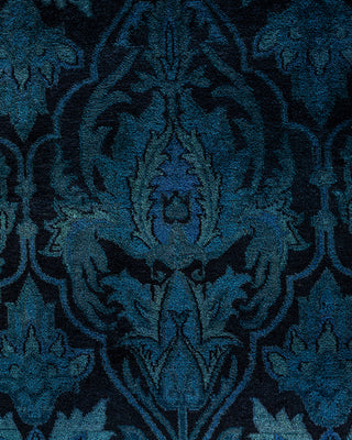 Vibrance, One-of-a-Kind Hand-Knotted Area Rug  - Black, 7' 10" x 9' 10"