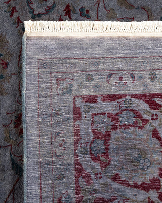 Contemporary Fine Vibrance Gray Wool Area Rug - 8' 3" x 10' 0"