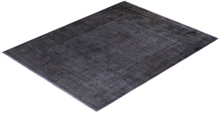 Contemporary Hand Knotted  Gray Area Rug 8' 2" x 10' 4"