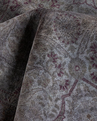 Contemporary Hand Knotted  Gray Area Rug 8' 2" x 10' 4"