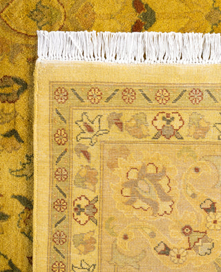 Overdyed One-of-a-Kind Wool Yellow Area Rug 8' 0" x 10' 3"