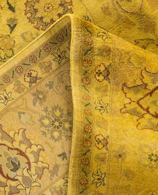 Overdyed One-of-a-Kind Wool Yellow Area Rug 8' 0" x 10' 3"