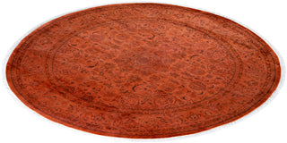 Fine Vibrance, One-of-a-Kind Hand-Knotted Area Rug  - Pink, 5' 7" x 5' 7"