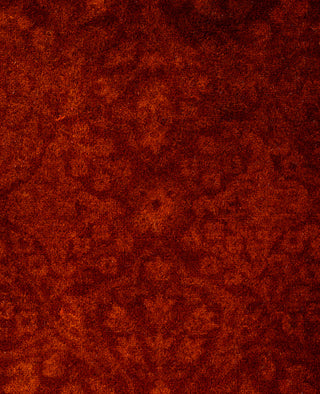 Contemporary Overdyed Wool Hand Knotted Rust Area Rug 3' 1" x 4' 7"