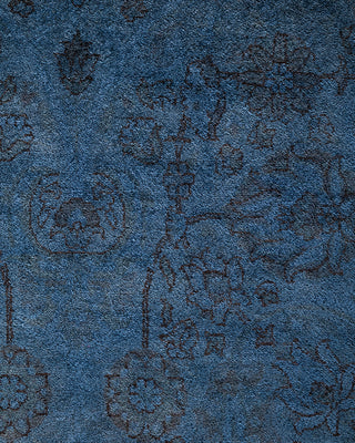 Fine Vibrance, One-of-a-Kind Hand-Knotted Area Rug  - Blue, 9' 4" x 12' 9"