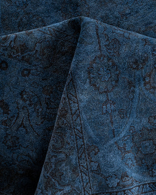 Fine Vibrance, One-of-a-Kind Hand-Knotted Area Rug  - Blue, 9' 4" x 12' 9"