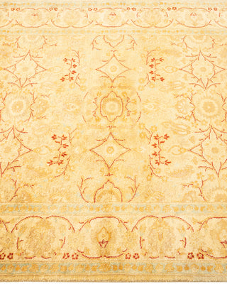 Traditional Hand Knotted Ivory Runner 3' 3" x 20' 2"