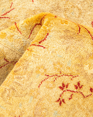 Traditional Hand Knotted Ivory Runner 3' 3" x 20' 2"